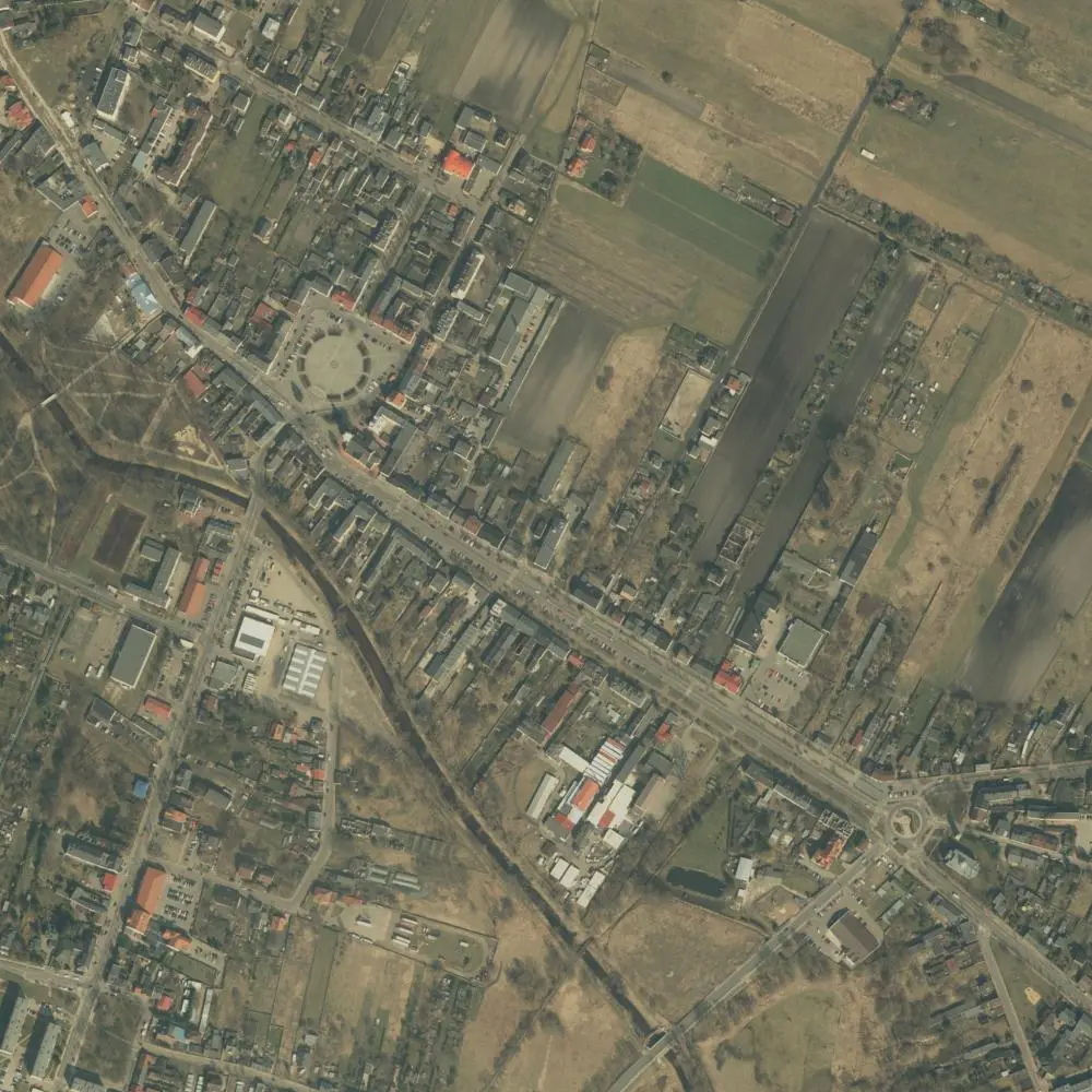 Zdjęcie lotnicze Ozorkowa